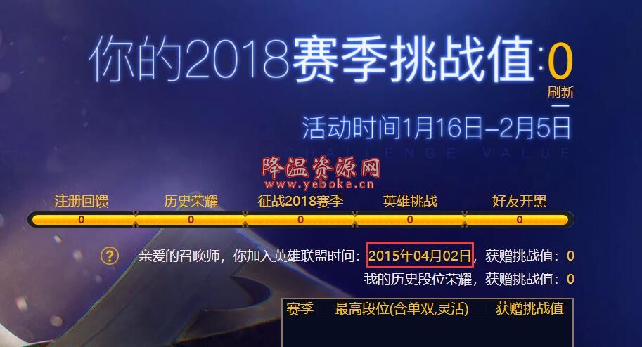 在线查LOL英雄联盟什么时候注册的 新闻热点 第1张