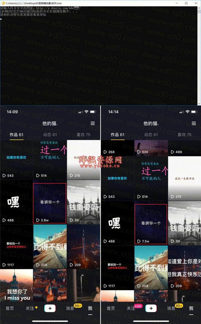 抖音刷视频播放软件分享 上热门不是问题-119下载站