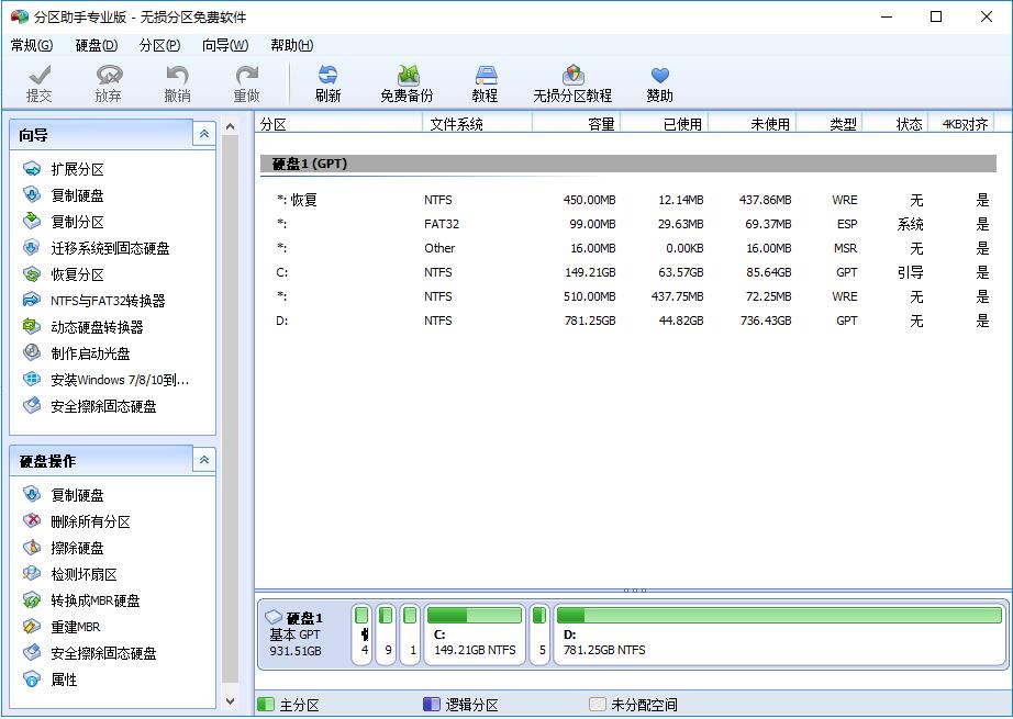 傲梅分区助手专业版下载 v9.1.0