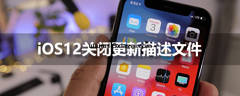 ios12关闭更新描述文件，简单关闭ios12更新